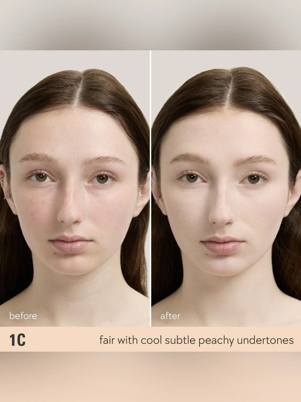 Kylie Cosmetics Natural Blur Powder Foundation — 1C fair cool undertone